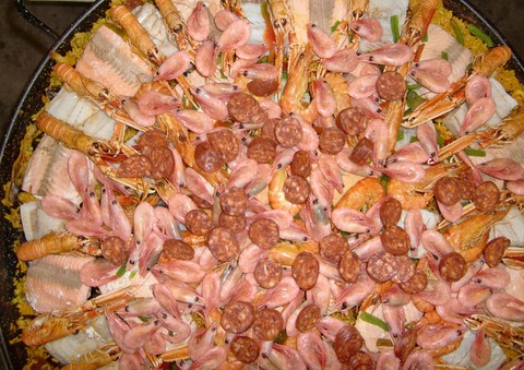 paella poisson lacatalane