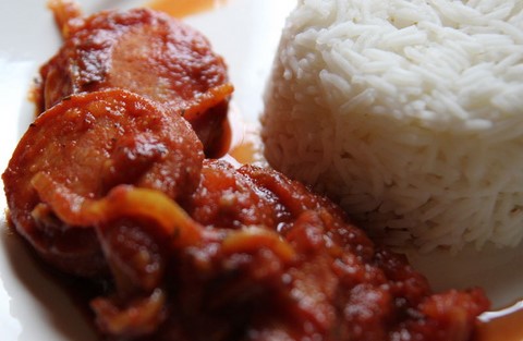 ROUGAIL SAUCISSES rouen